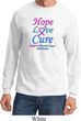 Thyroid Cancer Hope Love Cure Long Sleeve