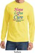Thyroid Cancer Hope Love Cure Long Sleeve