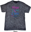 Thyroid Cancer Hope Love Cure Mineral Tie Dye T-shirt