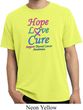 Thyroid Cancer Hope Love Cure Pigment Dyed Shirt