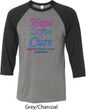 Thyroid Cancer Hope Love Cure Raglan Shirt