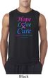 Thyroid Cancer Hope Love Cure Sleeveless Shirt