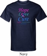 Thyroid Cancer Hope Love Cure Tall T-shirt