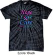 Thyroid Cancer Hope Love Cure Tie Dye T-shirt
