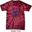Thyroid Cancer Hope Love Cure Tie Dye T-shirt