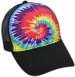 Tie Dye Foam Trucker Hat with Mesh Back