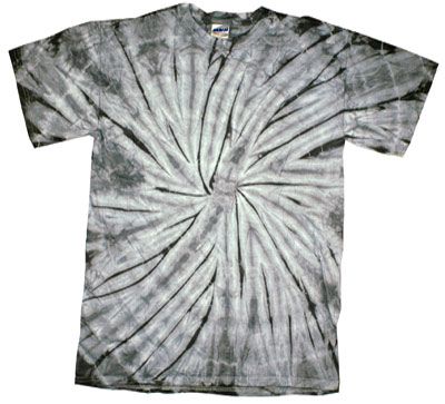 Tie Dye Kids Shirt Spider Silver Youth Tee Shirt