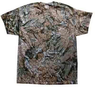 Tie Dye Kids T-shirt Camo Retro Military Vintage Youth Tee Shirt