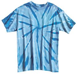 Tie Dye Kids T-shirt Dyenomite Spiral Youth Tee Shirt