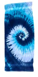 Tie Dye Spider Typhoon Retro Vintage Groovy Beach Towel
