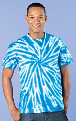 Tie Dye T-shirt Dyenomite Adult Unisex Pinwheel Tee Shirt