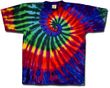 Tie Dye T-shirt Extreme Bright Adult Unisex Tee