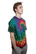 Tie Dye T-shirt Extreme Bright Adult Unisex Tee