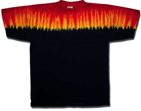 Tie Dye T-shirt - GemTop Ruby Adult Unisex Tee