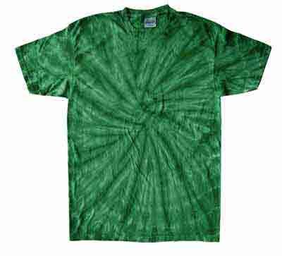 Tie Dye T-shirt Spider Kelly Retro Vintage Groovy Adult Tee Shirt