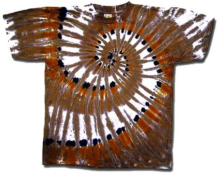 Tie Dye T-shirt - Sundog Indian Gold Adult Tee