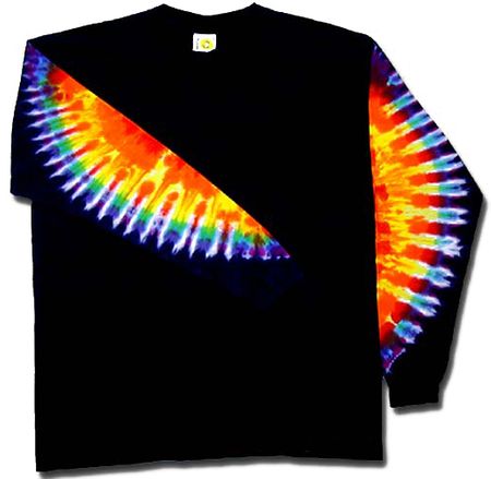Tie Dye T-shirt - Sundog Long Sleeve Tee