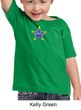 Toddler Kids Police Shirt - Embroidered Star
