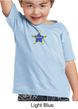 Toddler Kids Police Shirt - Embroidered Star