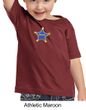 Toddler Kids Police Shirt - Embroidered Star