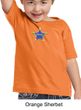 Toddler Kids Police Shirt - Embroidered Star