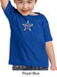 Toddler Kids Police Shirt - Embroidered Star