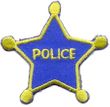 Toddler Kids Police Shirt - Embroidered Star