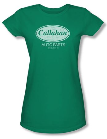 Tommy Boy Shirt Juniors Callahan Auto Kelly Green Tee T-Shirt