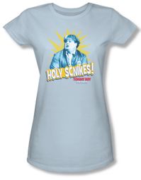 Tommy Boy Shirt Juniors Holy Schikes Light Blue Tee T-Shirt