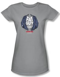 Tommy Boy Shirt Juniors Little Coat Silver Tee T-Shirt