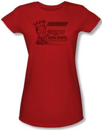 Tommy Boy Shirt Juniors Zalinsky Auto Red Tee T-Shirt
