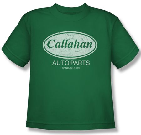 Tommy Boy Shirt Kids Callahan Auto Kelly Green Youth Tee T-Shirt