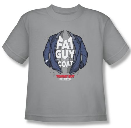 Tommy Boy Shirt Kids Little Coat Silver Youth Tee T-Shirt