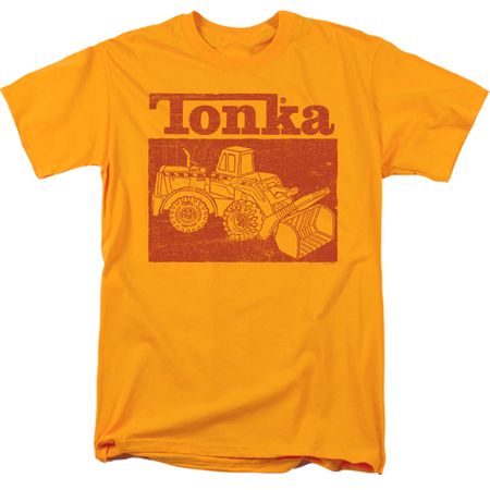 Tonka Truck Adult T-shirt - Gold Color