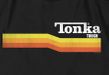 Tonka Truck Tough Stripe T-shirt - Black