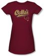 Cella's Juniors T-Shirts - Cella's Logo Cardinal Red Tee