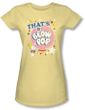 Blow Pop Juniors T-Shirts - That's A Blow Pop Banana Tee