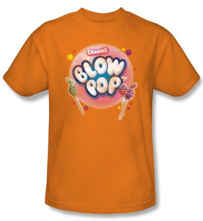 Blow Pop Kids T-Shirts - Blow Pop Bubble Orange Tee Youth