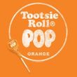 Tootsie Roll Kids T-Shirts - Pop Logo Orange Tee Youth