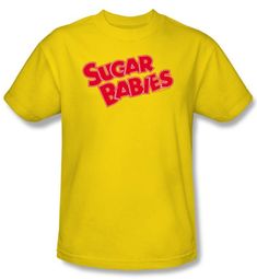 Sugar Babies Kids T-Shirts - Sugar Babies Yellow Tee Youth
