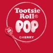 Tootsie Roll T-Shirts - Pop Logo Adult Red Tee shirt