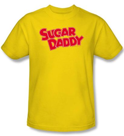 Sugar Daddy T-Shirts - Sugar Daddy Adult Yellow Tee