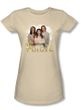 Touched By An Angel Juniors T-Shirt - Cream