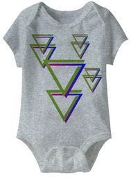Tri Harder Funny Baby Romper Grey Infant Babies Creeper Tri Harder Funny Baby Romper Grey Infant Babies Creeper