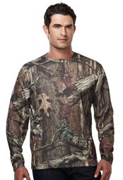 Tri-Mountain 622C Men Force Camo Long-Sleeve Shirt - Realtree