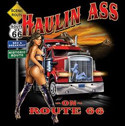 Route RT 66 Trucker T-shirt