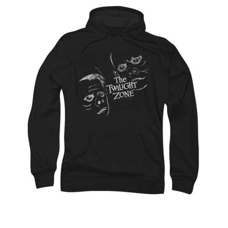Twilight Zone Hoodie Faces Black Sweatshirt Hoody
