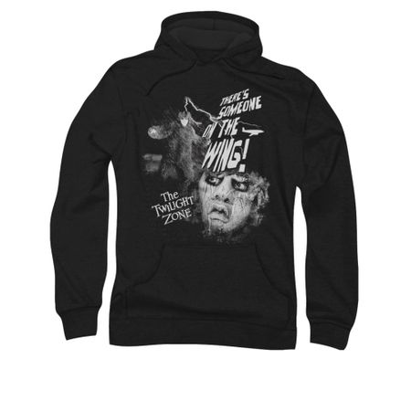 Twilight Zone Hoodie On The Wing Black Sweatshirt Hoody