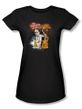 Twilight Zone Juniors T-Shirt - Enter At Own Risk Black