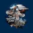 Twilight Zone Juniors T-Shirt - Science And Superstition Navy Blue